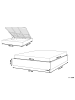 Beliani Doppelbett DINAN in Grau - (W) 187 x (H) 31 x (L) 214 cm