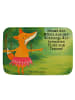 Mr. & Mrs. Panda Badteppich Fuchs Ballerina Design mit Spruch in Weiß
