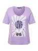 Ulla Popken Shirt in lavendel