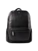 Jekyll & Hide Daypack Leder 38.5 cm Laptopfach in black