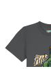 wat? Apparel T-Shirt T-Rex Fahrrad in Grau