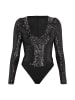 faina Women Bodysuit in Black