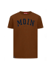 Derbe T-Shirt Moin in Braun