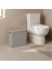 relaxdays Toilettenpapier Aufbewahrung in Grau - (B)43 x (H)38 x (T)17 cm