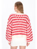 myMo Sweater in red multicolor