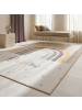 KADIMA DESIGN Teppich Kinder Regenbogen-Motiv Polyamid rutschfest Kinderzimmer