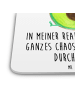Mr. & Mrs. Panda Bierdeckel Avocado Glücklich mit Spruch in Weiß