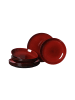 Ritzenhoff & Breker 8-tlg. Tafelservice GAMBIA in Rot – in rot