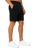 Reichstadt Herren Regular Fit Shorts Marken-Stick in Black