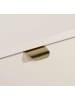 Feldmann-Wohnen Kommode Onyx Kaschmir / Gold 78,4 / 40 / 98,4cm