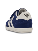 Hummel Klettverschluss Sneaker Victory Suede Lebensstil Kinder in NAVY PEONY