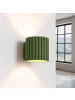 Nice Lamps Wandlampe ZORA 1 olive H 10 cm