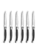 Lou Laguiole 6-tlg. Steakmesser Set TRADITION in anthrazit