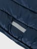 name it Wasserabweisende Steppjacke mit abnehmbarer Kapuze in Dunkelblau