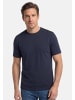Redmond T-Shirt Basic in Dunkelblau / blau