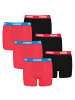 Puma Boxershorts BASIC BOXER 6er Pack in 786 - Red / Black