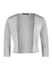 Vera Mont Strickbolero ohne Verschluss in Grau/Silber