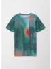 s.Oliver T-Shirt kurzarm in Petrol