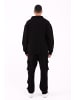 Megaman Jogginganzug Set Jogger Pullover Oversize Fit in Schwarz