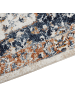 Beliani Kurzflor HERMON in Beige/Blau/Bunt - (W) 80 x (H) 80 x (L) 150 cm