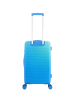 Saxoline Twist Trunk M ABS/PC Trolley in blue gradient