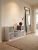 KADIMA DESIGN Design Regal mit Sitzfläche 101,5 x 61,5 x 30 cm Matt,