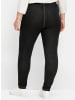 sheego Jeans-Leggings in black denim