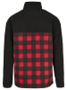 Urban Classics Winter Jackets in black/redcheck