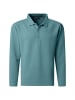 Pierre Cardin Langarmshirt in Mineral Blue