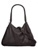 Samantha Look Shopper echt Leder in dunkelbraun