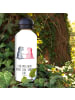 Mr. & Mrs. Panda Outdoor Trinkflasche Axolotl Liebe mit Spruch in Weiß