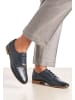 LLOYD Schnürschuh mit Lederfütterung in blau