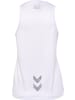 Hummel T-Shirt "Hmlrun Singlet S/L Woman" in Weiß