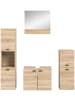ebuy24 Badmöbelset Boston (4-teilig) Eiche 137 x 33 cm