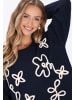 IZIA Women Sweater in navy