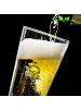 Mr. & Mrs. Panda Bierglas Anker Blau mit Spruch in Transparent