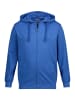 JP1880 Sweatjacke in kobalt blau