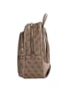 Guess Manhattan II Large - Rucksack 33 cm (coal logo) in latte logo