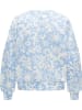 ragwear Sweater Wuss Print in Arctic Blue
