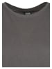 Urban Classics Urban Classics Damen Ladies Extended Shoulder Tee in darkshadow