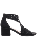 rieker Riemchensandalette in schwarz/schwarz