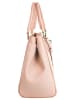 Cluty Handtasche Solcuore echt Leder in rosa