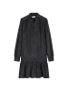 Marc O'Polo Samtkleid regular in Broken Graphite
