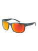 Skechers Männer Sonnenbrille Rechtwinklig Grau