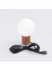 Nice Lamps Tischlampe ORBITAL 1 cream H 19 cm