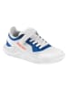 Kempa Hallen-Sport-Schuhe Kourtfly Kids in weiß/blau