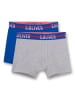 S. Oliver Boxershort 2er Pack in Grau/Blau