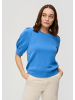 s.Oliver Sweatshirt kurzarm in Blau