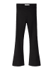 name it Bootcut Stretch Schlag Stoffhose mit Gummizug NKFFRIKKALI in Schwarz-2