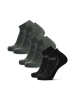 DANISH ENDURANCE Socken Aero Cycling Low-Cut in olive black